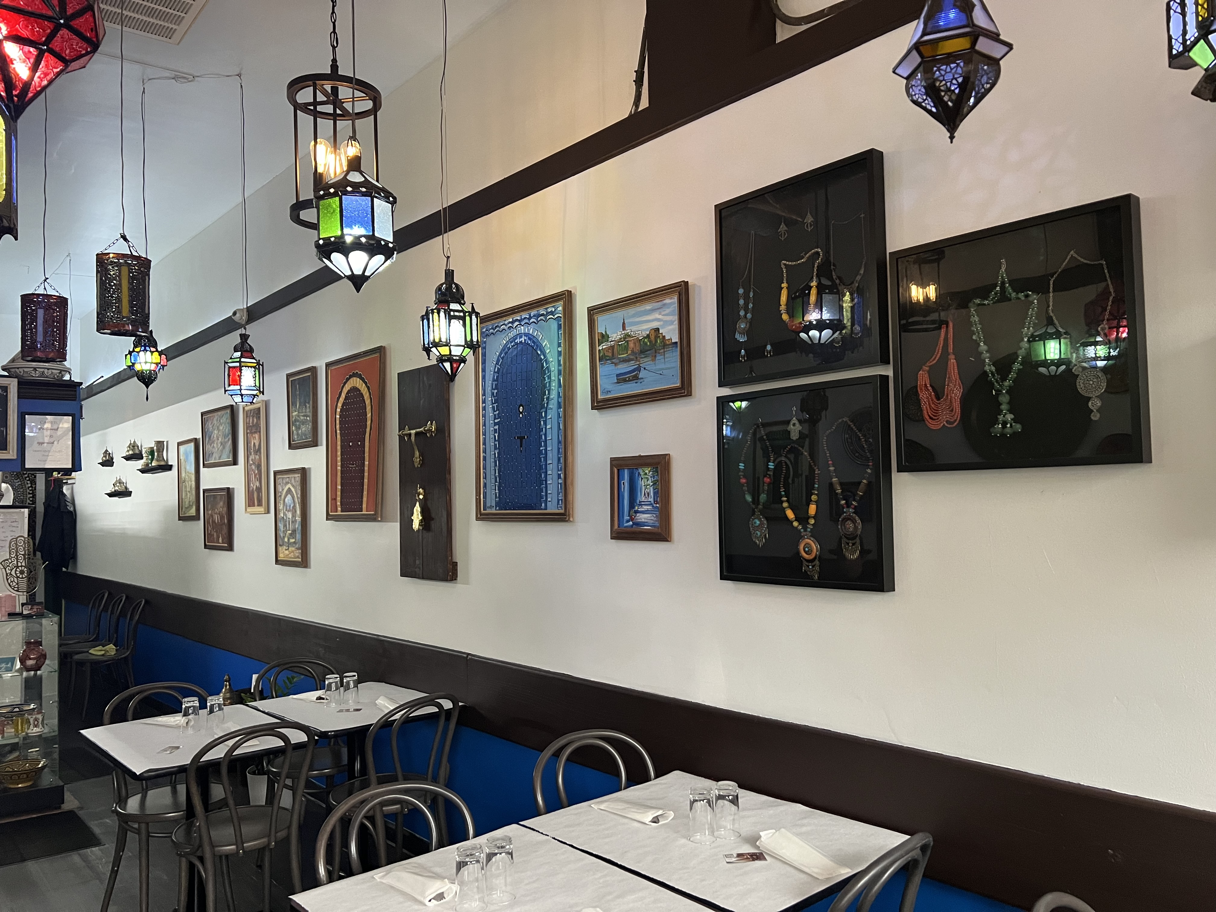 Moroccan cuisine at Grape Leaves